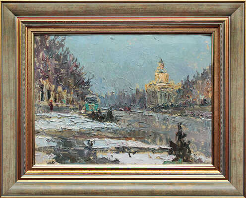 Безикович Борис Николаевич. На улице Фрунзе